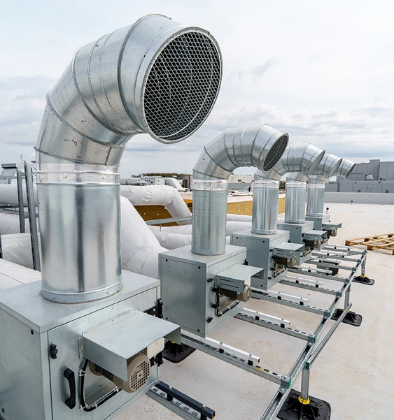 Ventilación ductos para hogar e industria